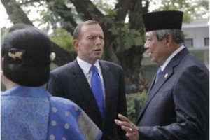 Sby saat bertemu dengan PM Australia
