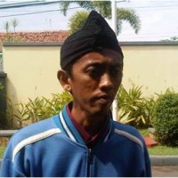 Salah seorang Korlap Gempur Kuningan, Acep Desta 