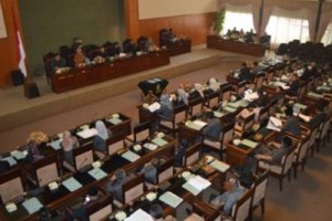 Rapat paripurna DPRD Kuningan