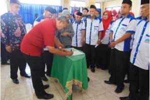 Pelantikan pengurus AGPAII periode 2016-2021
