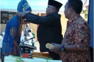 Pelepasan siswa MTsN Garawangi
