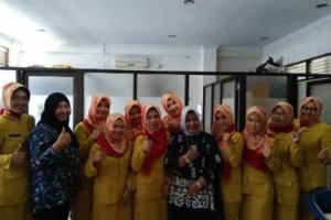 Ketua Priskad Uniku berfoto bersama usai silaturahmi.