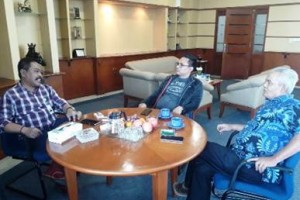 Pimpinan BJB Kuningan saat menerima kunjungan Ketua Kadin Kuningan.