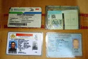 Ditemukan SIM dan STNK a/n Ujang Wahyudin