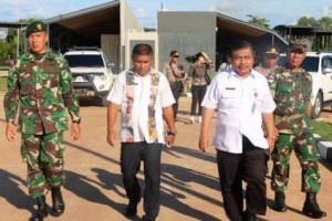 Plt. Sekretaris BNPP RI Tinjau PLBN Sota di Papua