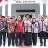 Kadiskominfo berfoto bersama usai mengikuti kegiatan peluncuran layanan e-peduli.