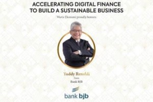 Direktur Utama bank bjb, Yuddy Renaldi 