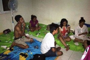 Atlet PORDA XII Kuningan kepanasan.