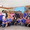Bupati Kuningan berfoto bersama dengan jajaran PWI Kuningan seusai acara pemilihan ketua PWI Kuningan.