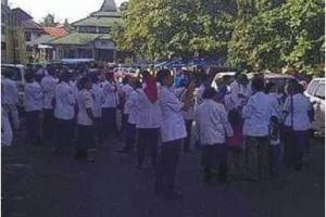 Ratusan Dokter Kuningan Gelar Aksi Solidaritas 